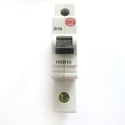 Wylex NSB16 B16 16A 16 Amp Metal Clip Old Style MCB Circuit Breaker Type B